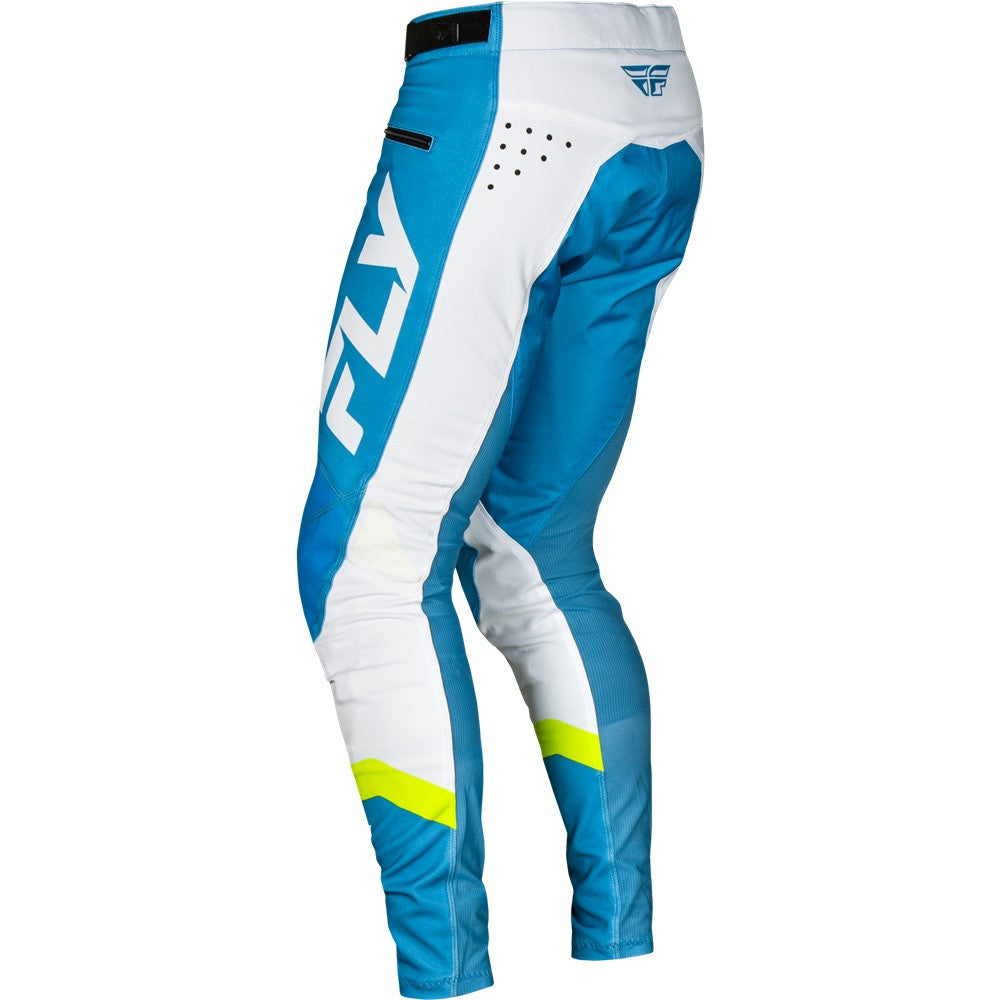 FLY Racing 2025 Rayce Bicycle Jersey Pant Combo Blue/White/Lime Green