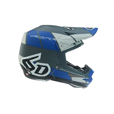 6D ATR-1 Shear Offroad Helmet - Blue/Grey/Black