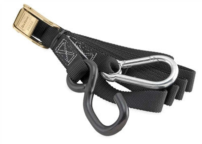 Bikemaster Soft Hook 1� Carabiner Nylon Tie Down