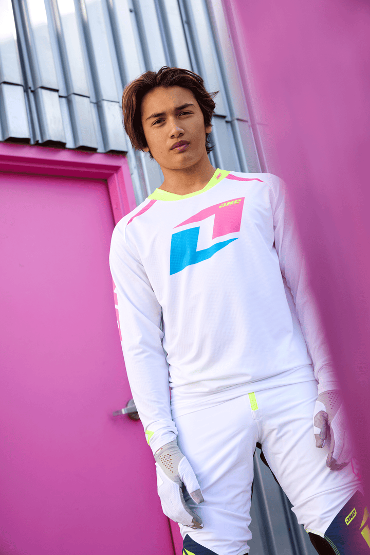 ONE Industries 2026 X-297 Jersey Pant Combo Miami White