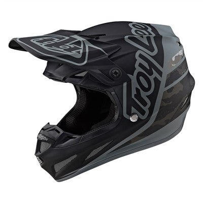 Troy Lee Designs 2021 SE4 Composite Offroad MIPS Helmet - Silhouette Black/Camo