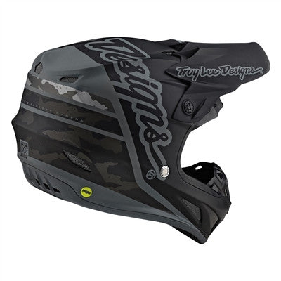 Troy Lee Designs 2021 SE4 Composite Offroad MIPS Helmet - Silhouette Black/Camo