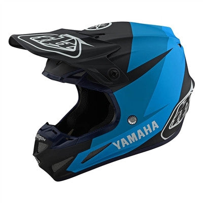 Troy Lee Designs SE4 Composite Offroad MIPS Helmet - TLD Yamaha L4 Navy/Blue