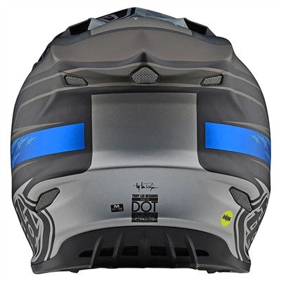 Troy Lee Designs 2021 SE4 Carbon Offroad MIPS Helmet - Speed Black/Grey