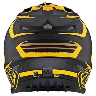 Troy Lee Designs 2021 SE4 Carbon Offroad MIPS Helmet - Flash Black/Yellow