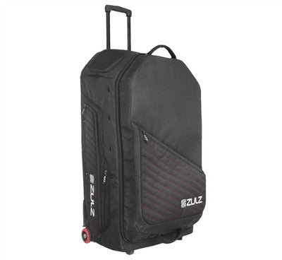 Zulz Zeus Wheeled Gearbag - Black/Red
