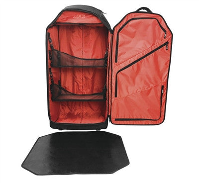 Zulz Zeus Wheeled Gearbag - Black/Silver