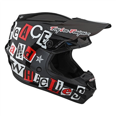 Troy Lee Designs 2022 Youth GP Helmet - Anarchy Black