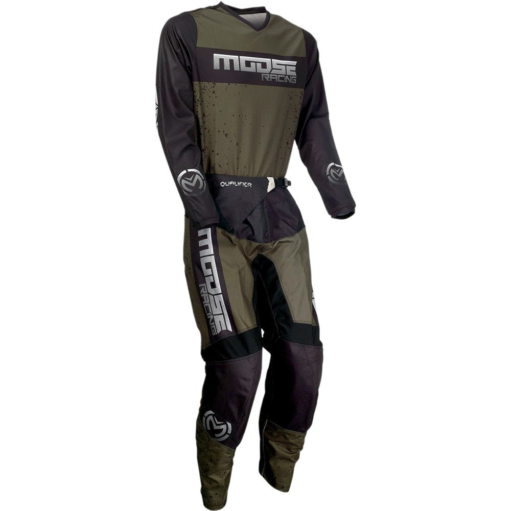 Moose Racing 2022 Qualifier Jersey Pant Combo Olive/Black