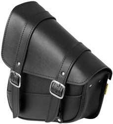 Willie & Max Revolution Universal Swingarm Saddlebags - Black