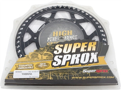 Supersprox Black Aluminum Rear Sprockets - Yamaha