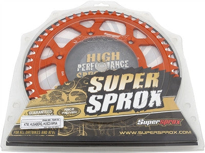 Supersprox Orange Aluminum Rear Sprockets - KTM