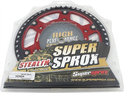 Supersprox Red Stealth Rear Sprockets - Honda