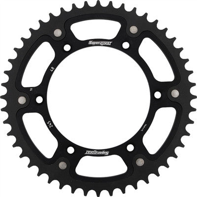 Supersprox Black Stealth Rear Sprockets - Yamaha