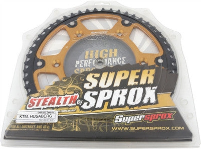 Supersprox Stealth Gold Rear Sprockets - KTM