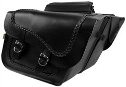 Willie & Max Braided Fleetside Slant Saddlebags