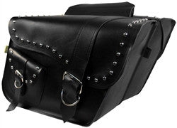 Willie & Max Ranger Studded Slant Saddlebags