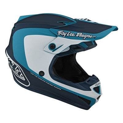 Troy Lee Designs 2022 SE4 Polyacrylite MIPS Helmet - Corsa Marine