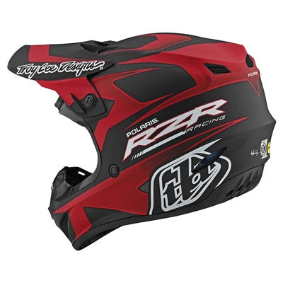 Troy Lee Designs Polaris RZR SE4 Polyacrylite Helmet - Red