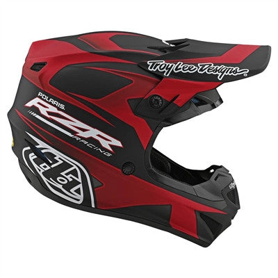 Troy Lee Designs Polaris RZR SE4 Polyacrylite Helmet - Red