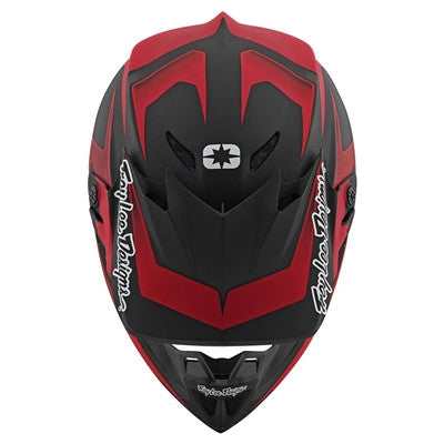 Troy Lee Designs Polaris RZR SE4 Polyacrylite Helmet - Red