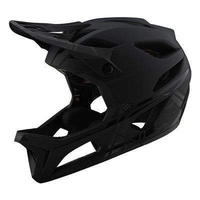 Troy Lee Designs Stage MIPS Cycling Helmet - Stealth Midnight
