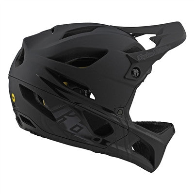Troy Lee Designs Stage MIPS Cycling Helmet - Stealth Midnight