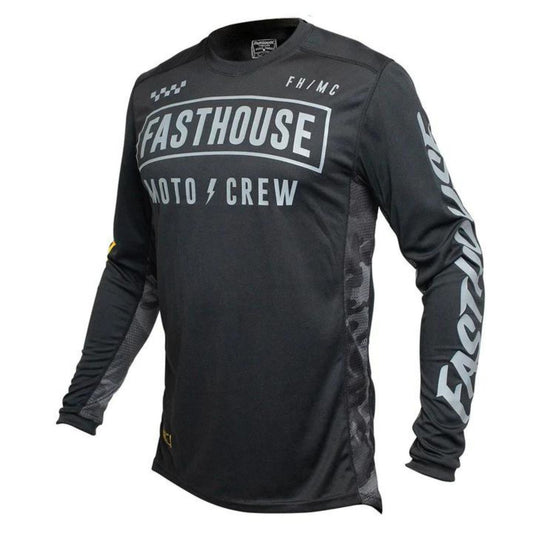 Fasthouse Strike Jersey - Black Camo