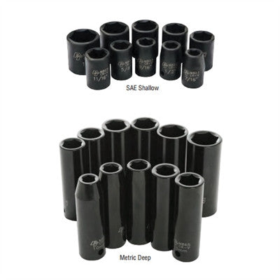 Performance Tool 1/2" Impact Socket Sets