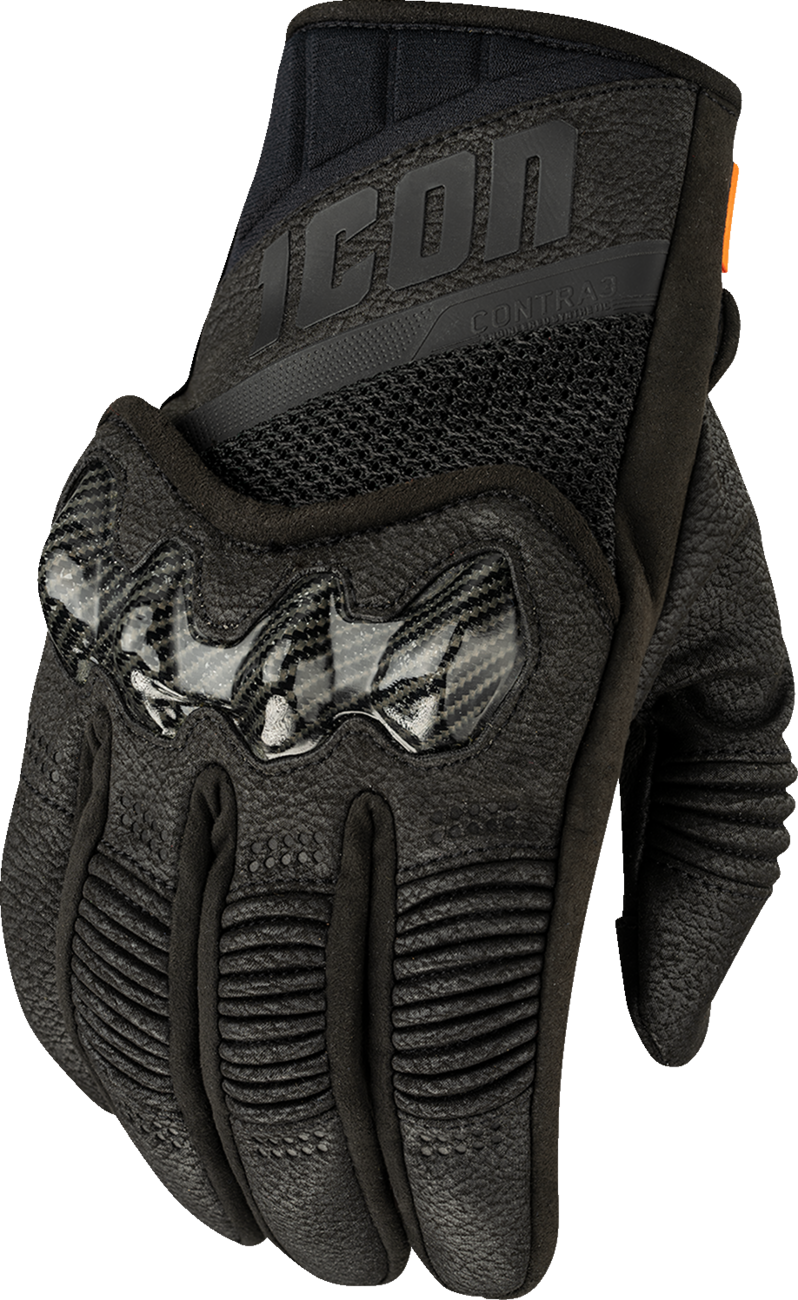 ICON Contra 3 Gloves Black