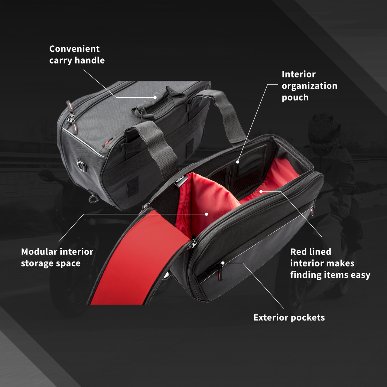 Fly Racing Saddle Bags