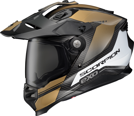 Scorpion XT9000 Carbon Full-Face Helmet - Trailhead Matte Gold
