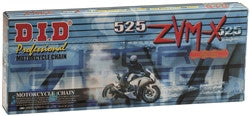 D.I.D 525 ZVM-X Super Street Series Chain - Nickel