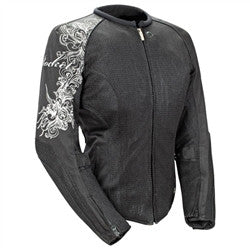Joe Rocket Womens Cleo 2.2 Mesh Jacket - Black/Black