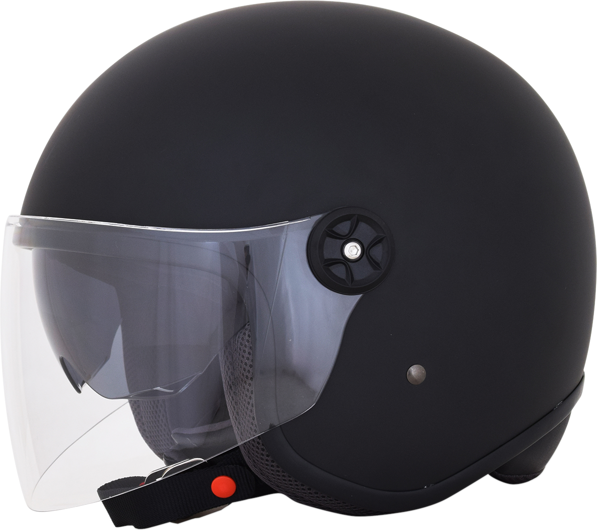 AFX FX-143 Open Face Helmet Matte Black