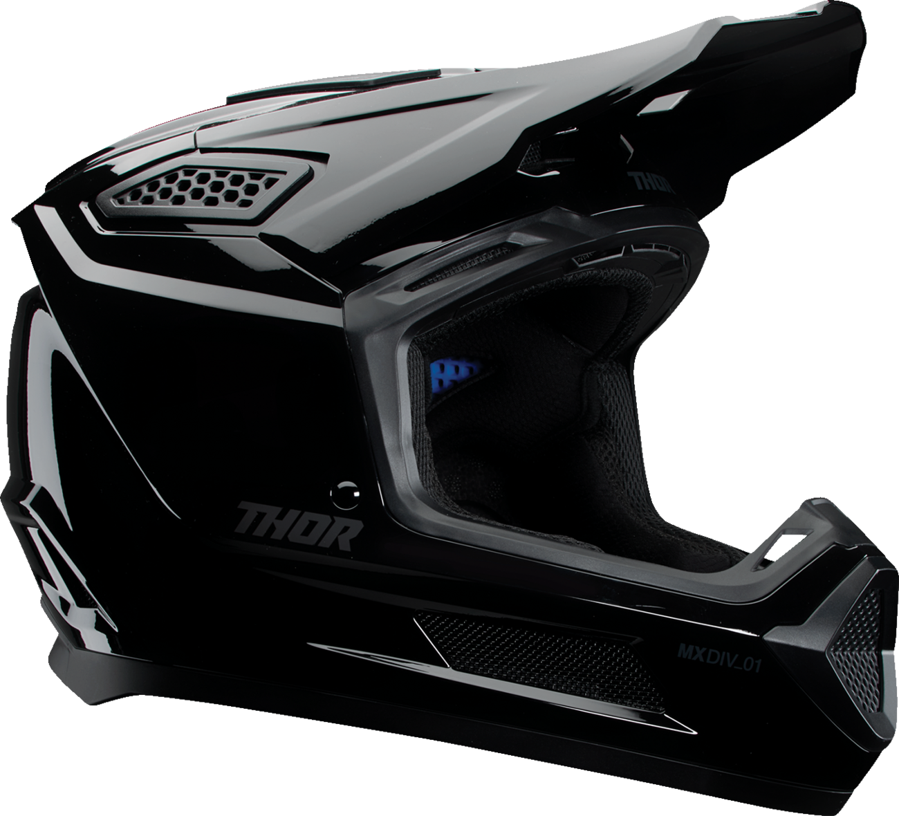 Thor Fleet Helmet Blackout Gloss Black