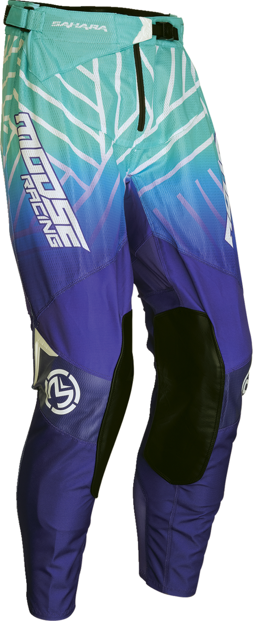 Moose Racing 2024 Sahara Pants - Purple/Turquoise