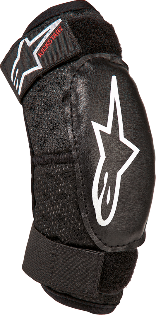Alpinestars 2024 Kids Bionic Action Kickstart Guards Elbow - Black/Red