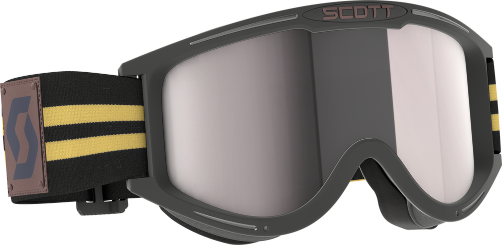 SCOTT - 411703-1098015 - 89X ERA GOGGLE BLACK/BEIGE SILVER CHROME