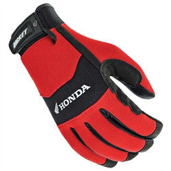 Joe Rocket Honda Crew Touch Textile Glove - Red / Black