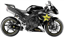 Factory Effex Yellow Rockstar Complete Bike Graphics