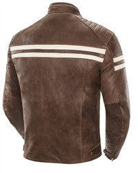 Joe Rocket 2015 Classic ‘92 Leather Jacket - Brown/Cream