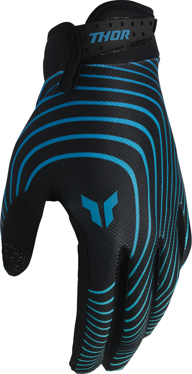 Thor 2026 Launchmode Identity Gloves Teal/Black