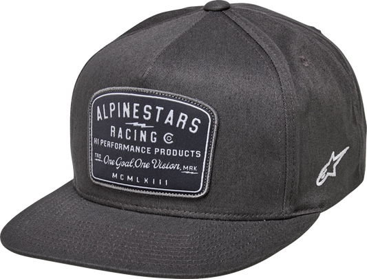 Alpinestars Region Hat - Charcoal/White - One Size