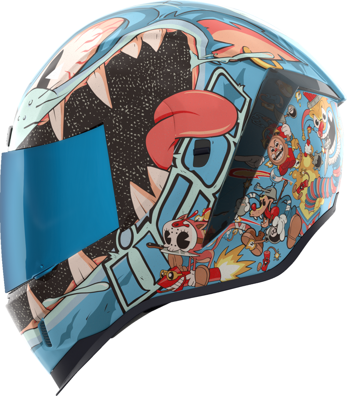 ICON Airform MIPS Helmet 9 Lives Blue