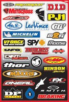 Factory Effex Sponsor Kit B Sticker Kit