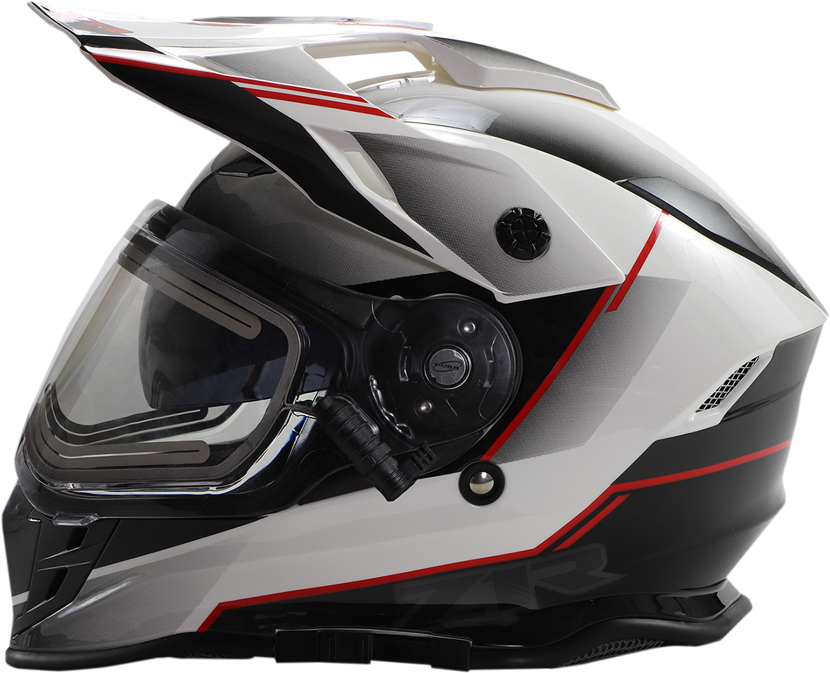 Z1R Range Bladestorm Snow Electric Helmet Black/Red/White