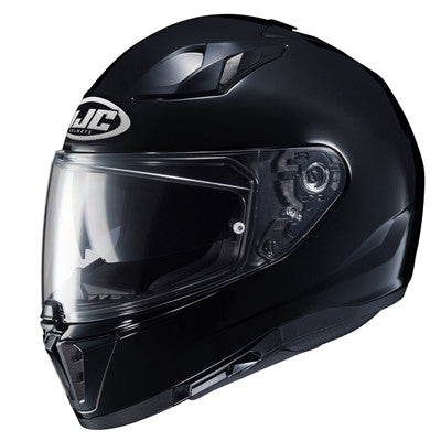 HJC i70 Solid Full Face Helmet - Black