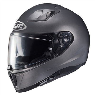 HJC i70 Semi-Flat Full Face Helmet - Titanium
