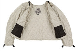 Joe Rocket Womens Classic ‘92 Jacket - Brown/Cream